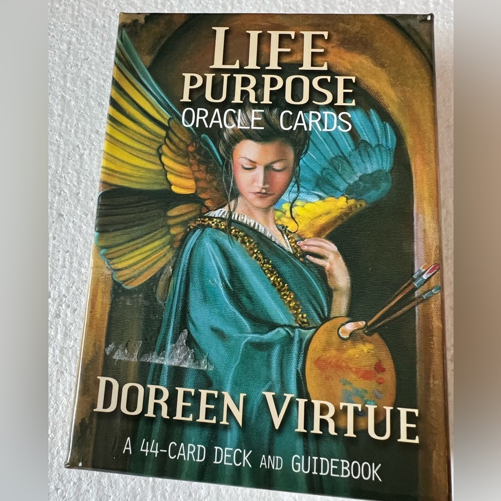 LIFE PURPOSE Oracle Cards Booklet and 44 Card Set